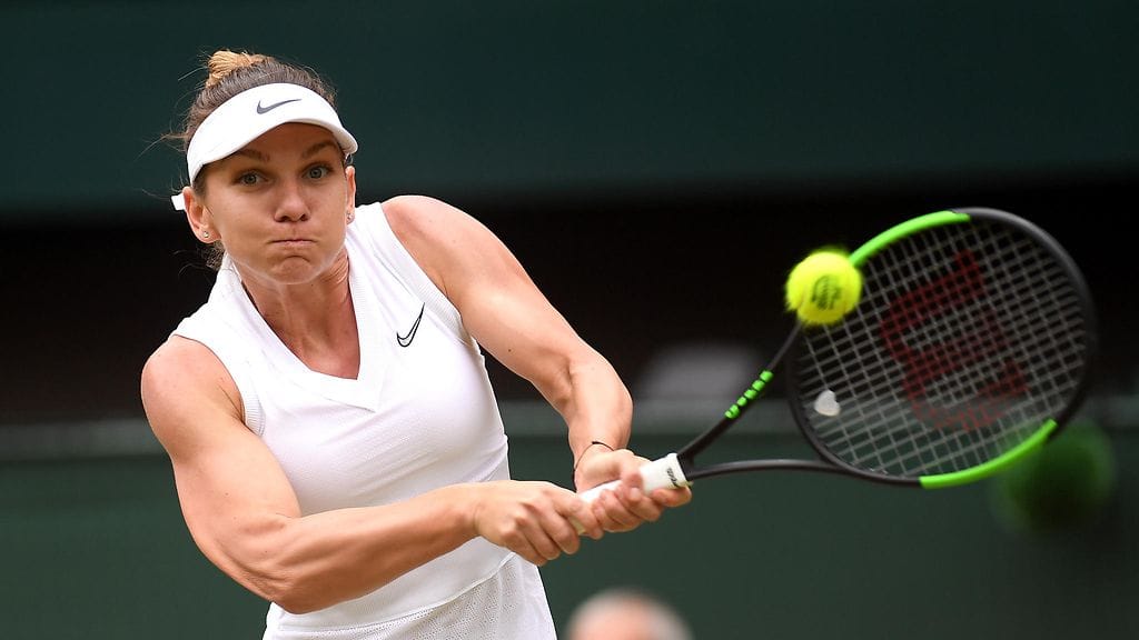 Simona Halep voitti Wimbledonin huiman näytöksen jälkeen.
