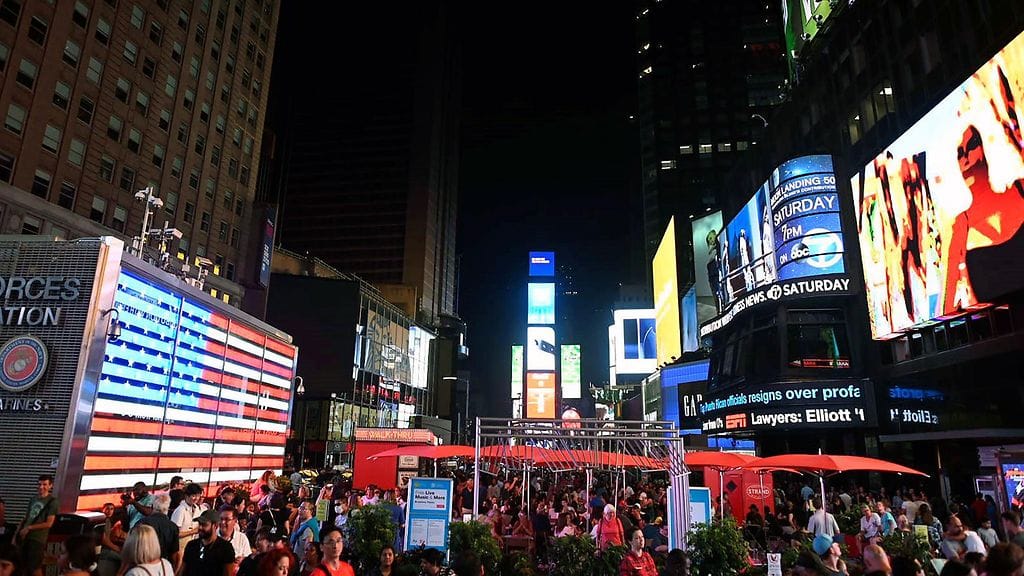 new york sähkökatko lehtikuva