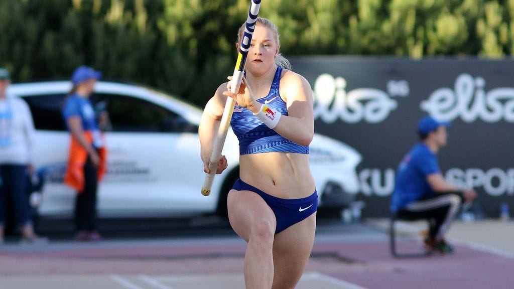 Wilma Murto oli EM-kisojen seiväsfinaalin jaettu viides.