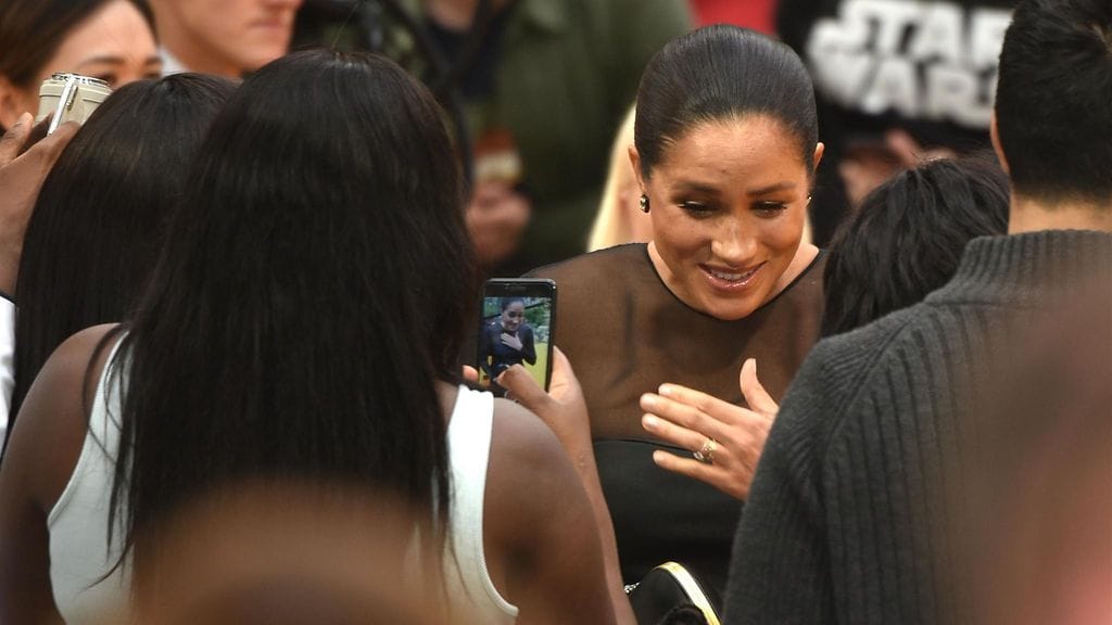 Herttuatar Meghan kommentoi lyhyesti mediamyllytystä, jonka keskellä hän jatkuvasti elää.