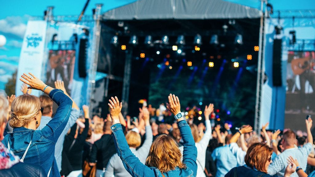 Uutisen tapahtumat liittyvät Jyväskylän Suomipop-festivaaliin. Kuva samana viikonloppuna Oulussa järjestetystä Suomipop-festivaalista.