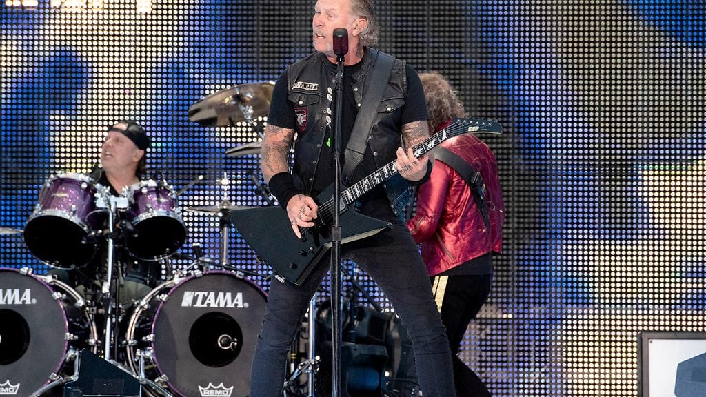 Metallica esiintyi Ullevin stadionilla Göterborgissa 9. heinäkuuta.