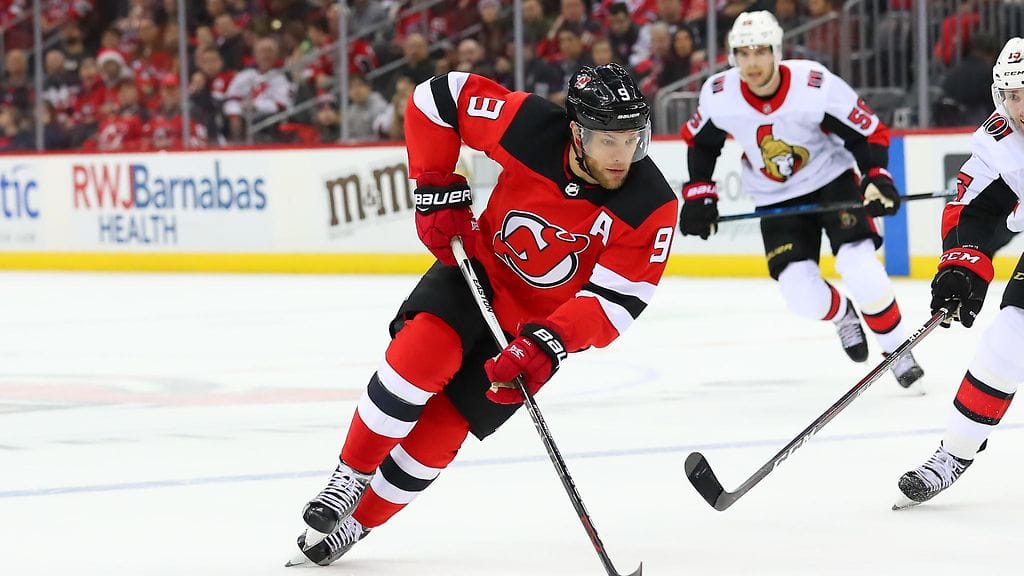 Taylor Hall käy parhaillaan jatkosopimusneuvotteluja New Jersey Devils.