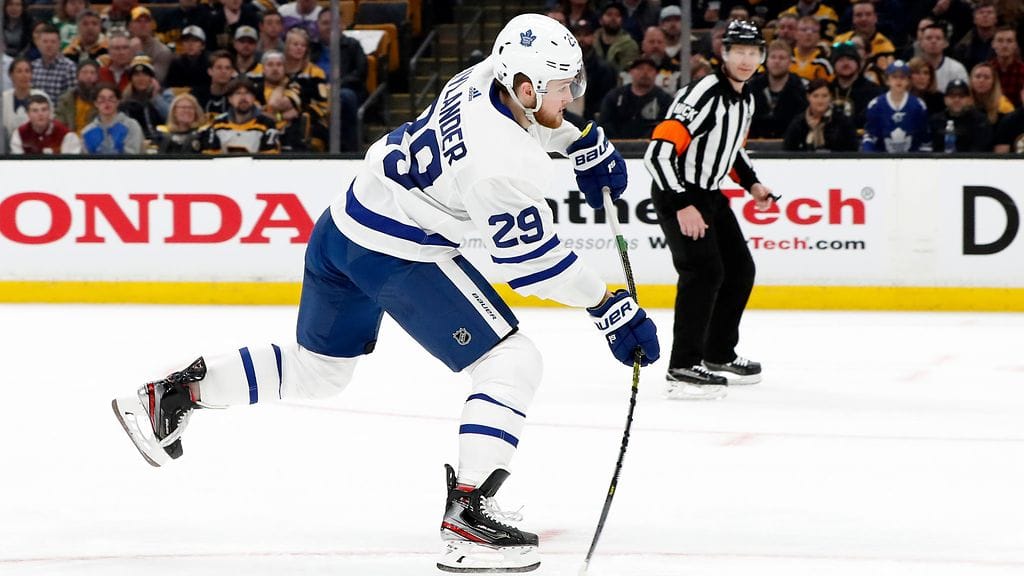 William Nylanderin selästä ja hihasta löytyy ensi kaudella numero 88.