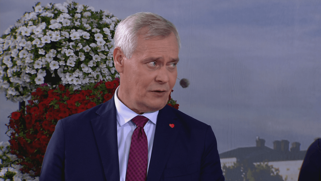 Antti Rinne osallistui kesällä SuomiAreenaan.
