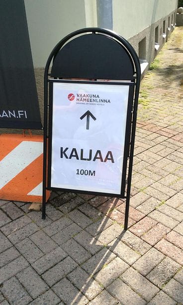 Kaljaa hämeenlinna Sokos Hotel Vaakuna