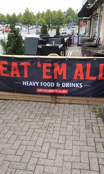 metallica eat em all Hämeenlinna