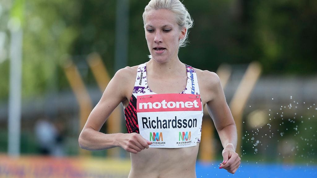 Camilla Richardsson juoksi kovan uuden ennätyksen.