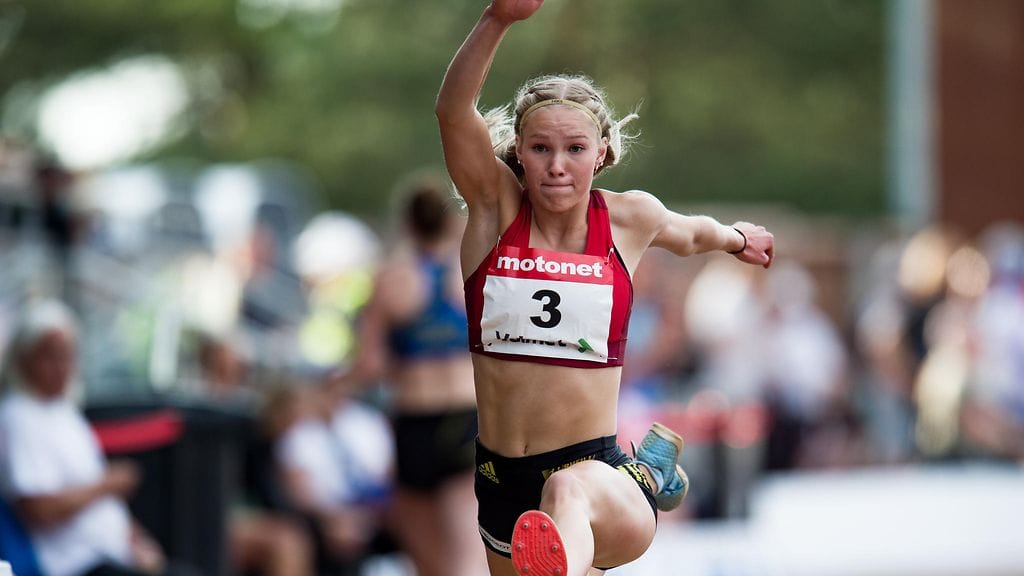 Jessica Kähärä loikki alle 20-vuotiaiden kolmiloikan EM-finaaliin.