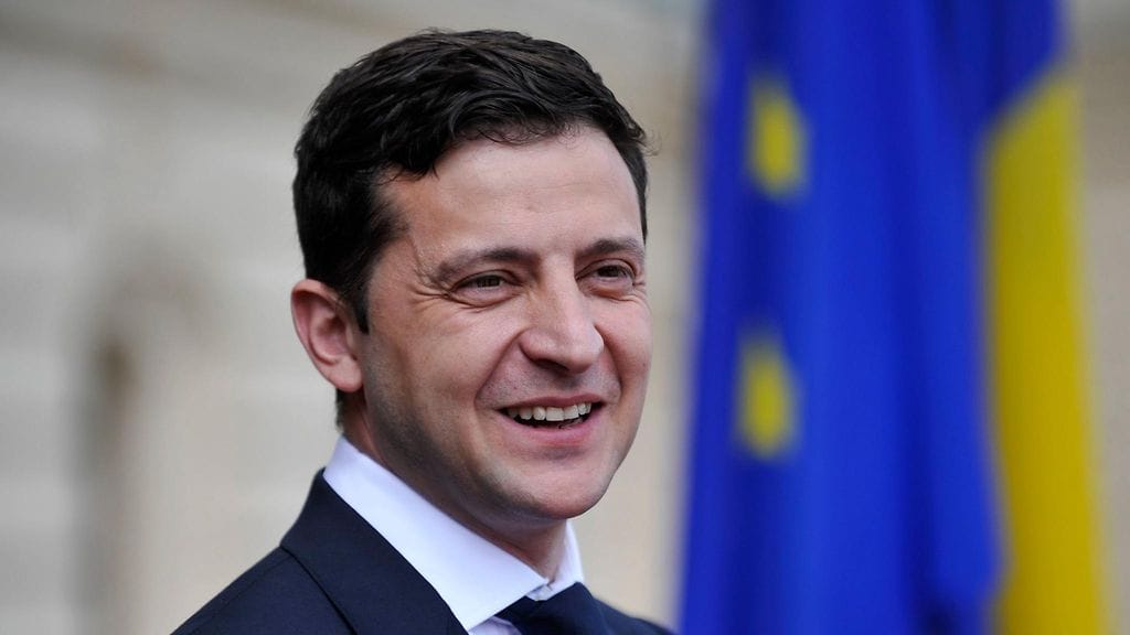 Volodymyr Zelenskyi.