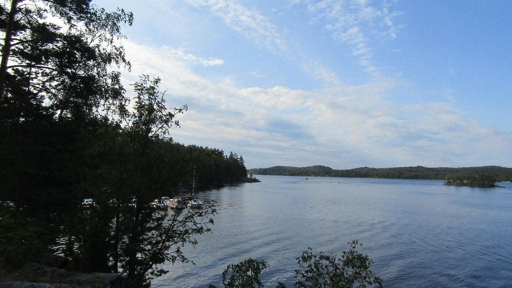 Untuvapilviä Savonlinnassa 19.7.2019