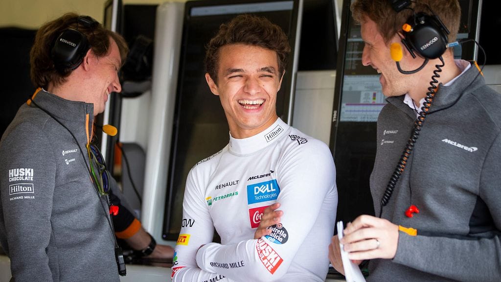 Lando Norris hauskuutti Instagram-seuraajiaan Max Verstappen -meemillä.