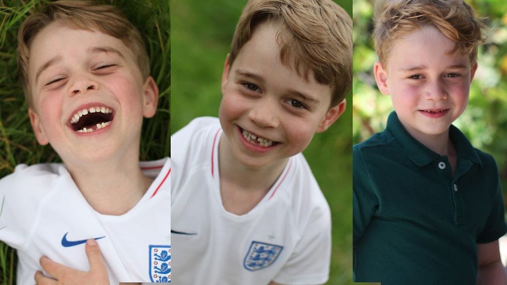 Prinssi George juhlii syntymäpäiviään.