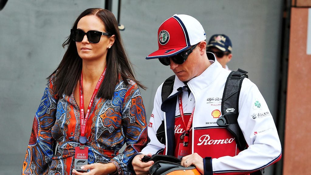 Minttu ja Kimi Räikkönen ovat olleet naimisissa lähes kolme vuotta.