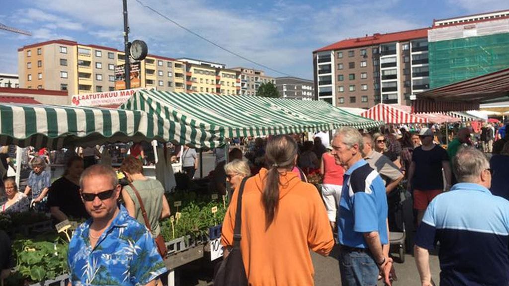 Tammelantori – agraariajan jäänne keskellä Tamperetta.