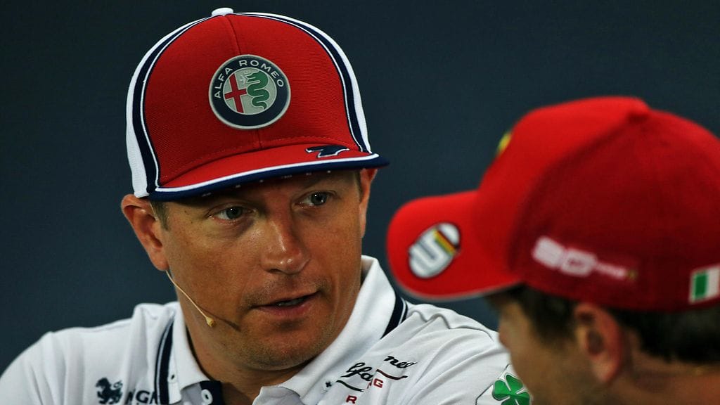Kimi Räikkönen ja Sebastian Vettel