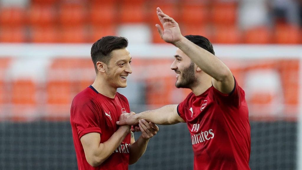 Mesut Özil ja Sean Kolasinac yritettiin ryöstää.