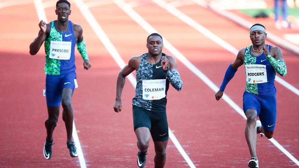 Chris Coleman lukeutuu MM-kisoissa 100 metrin suurimpiin ennakkosuosikkeihin.