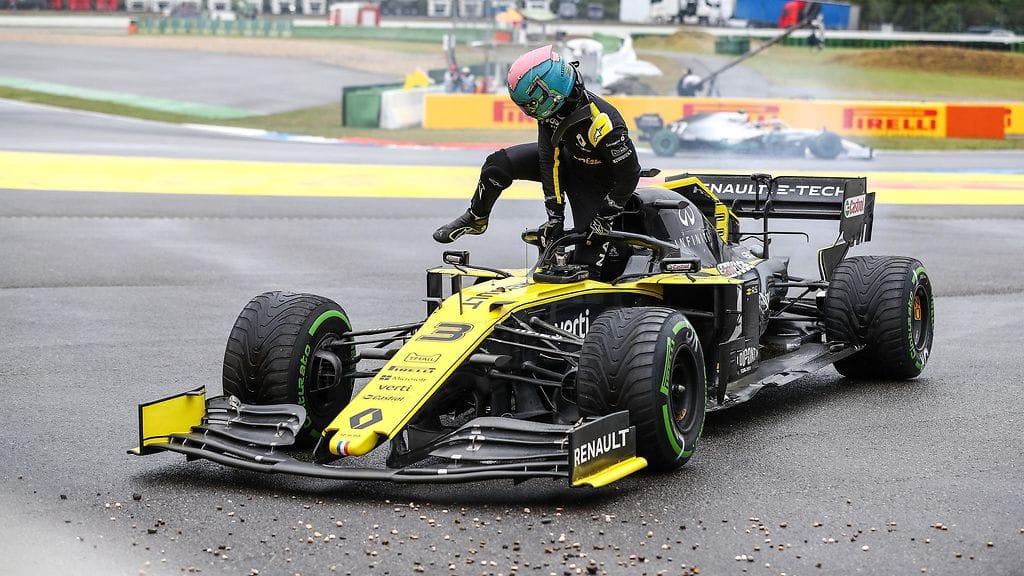 Daniel Ricciardon kisa päättyi konerikkoon Saksassa.