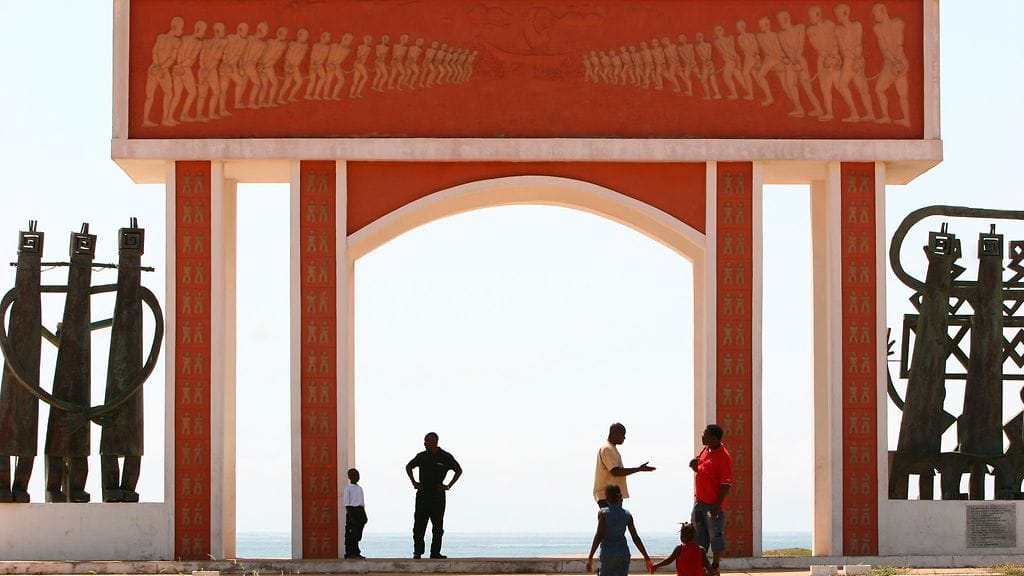 AOP Ghana orjuus portti Afrikka