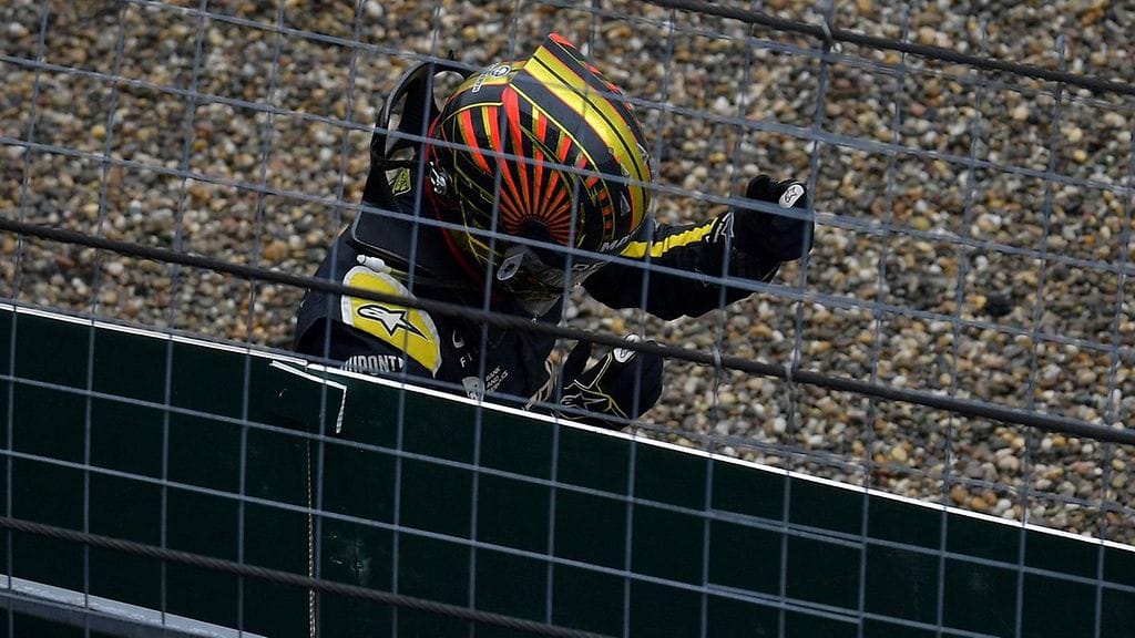 Nico Hülkenbergille Saksan GP:n romahdus oli kova paikka.