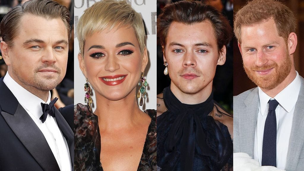 Leonardo DiCaprio, Katy Perry, Harry Styles ja prinssi Harry ovat kutsuvieraiden joukossa.