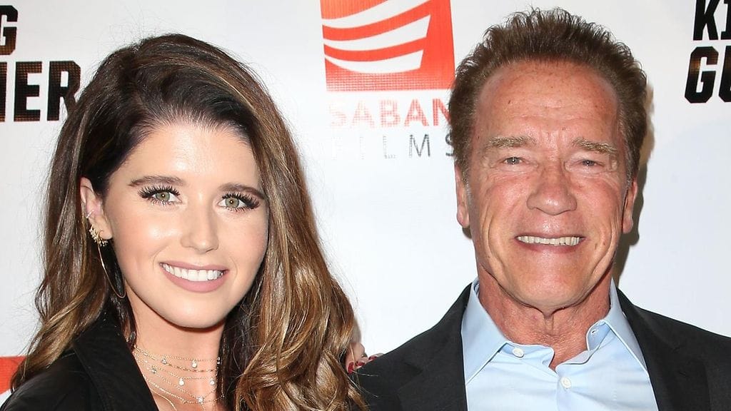 Katherine Schwarzenegger ja Arnold Schwarzenegger.