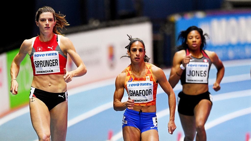 Madiea Ghafoor (kesk.) pidätettiin 50 kilon huumelastin löytymisen jälkeen.