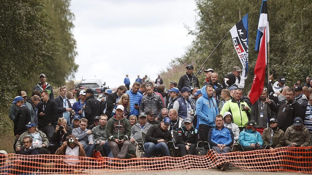 MM-rallit vetää Jyväskylään paljon autourheilun ystäviä. Arkistokuva.