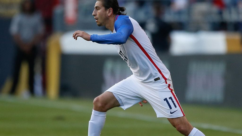 Alejandro Bedoya teki näyttävän tempauksen kesken ottelun.