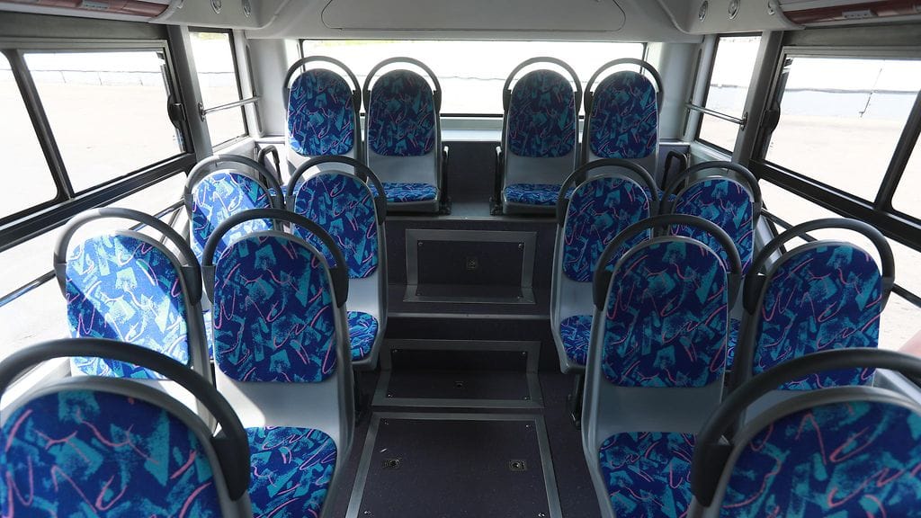 Kuva Moskovassa testikäytössä olleesta Yutong-sähköbussista.