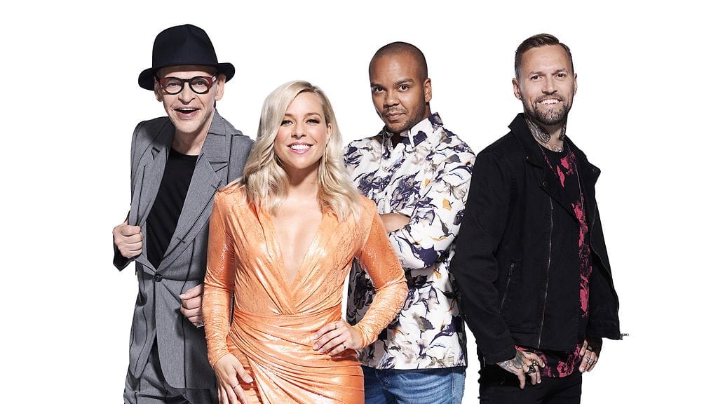 Tuomareina esiintyjien kykyjä arvioivat Jorma Uotinen, Krista Siegfrids, Ernest Lawson ja HP Parviainen.