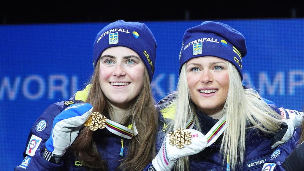 Ebba Andersson ja Frida Karlsson ovat lupaavimpia Ruotsin hiihdon nimiä.