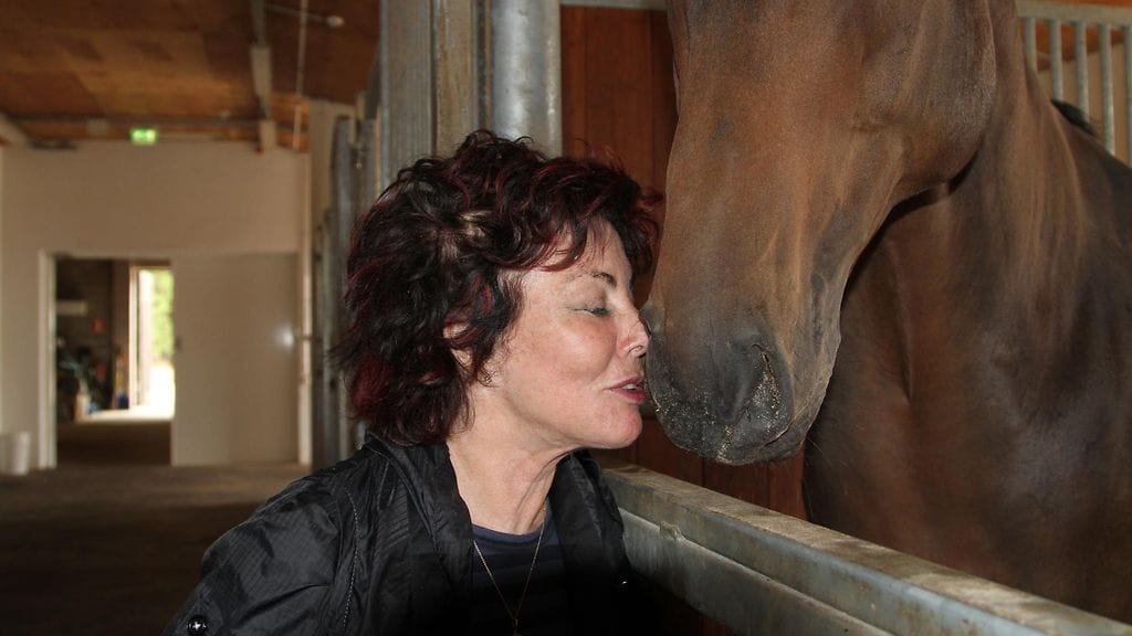 Ruby Wax ilman kypärää