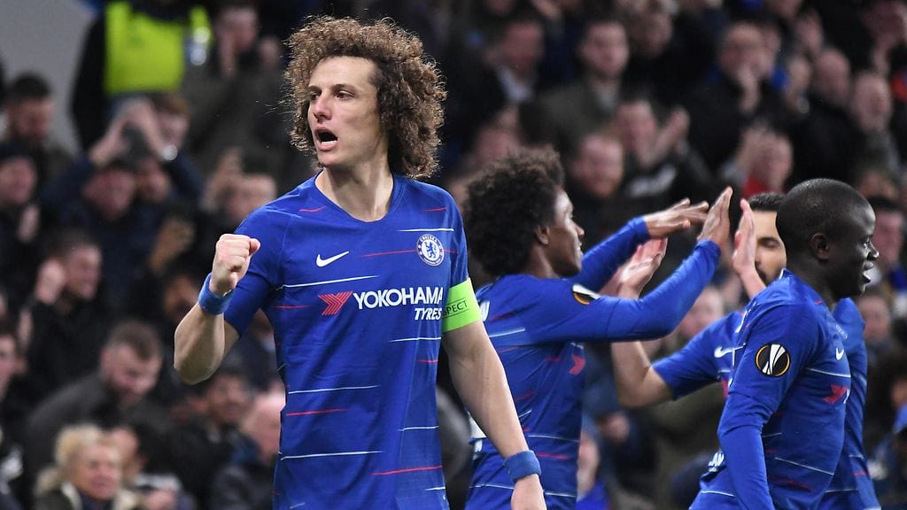 David Luiz vietti Chelseassa kuusi vuotta.