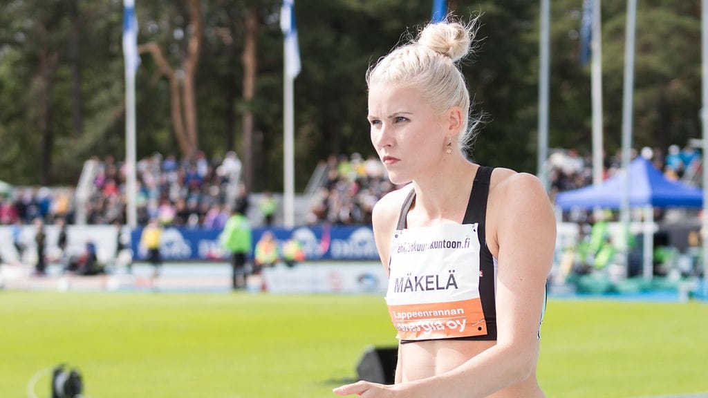 Kristiina Mäkelä oli Euroopan Superliigan kolmiloikassa viides.