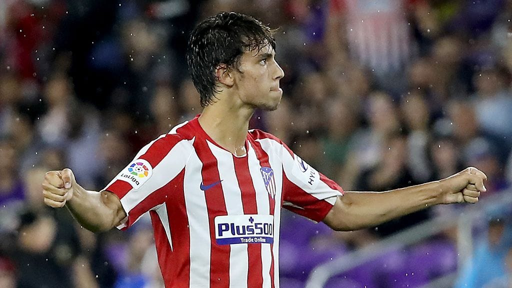 Joao Felix Atleticon paidassa.