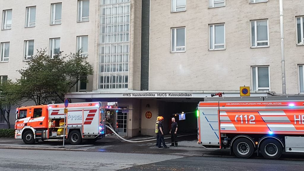 Naistenklinikka palo 3