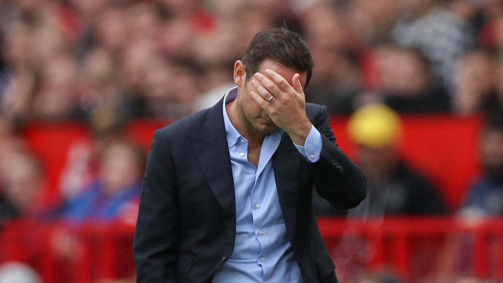 Frank Lampardin valmentajadebyytistä Valioliigassa muodostui painajainen.