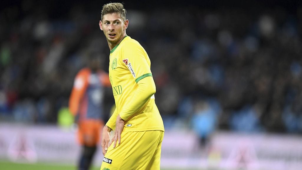 Emiliano Sala menehtyi lentoturmassa tammikuussa.