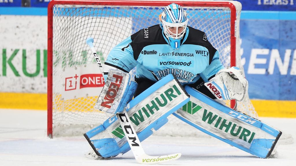 Jakub Skarek ei torju tulevalla SM-liigakaudella Lahden Pelicansin maalilla.