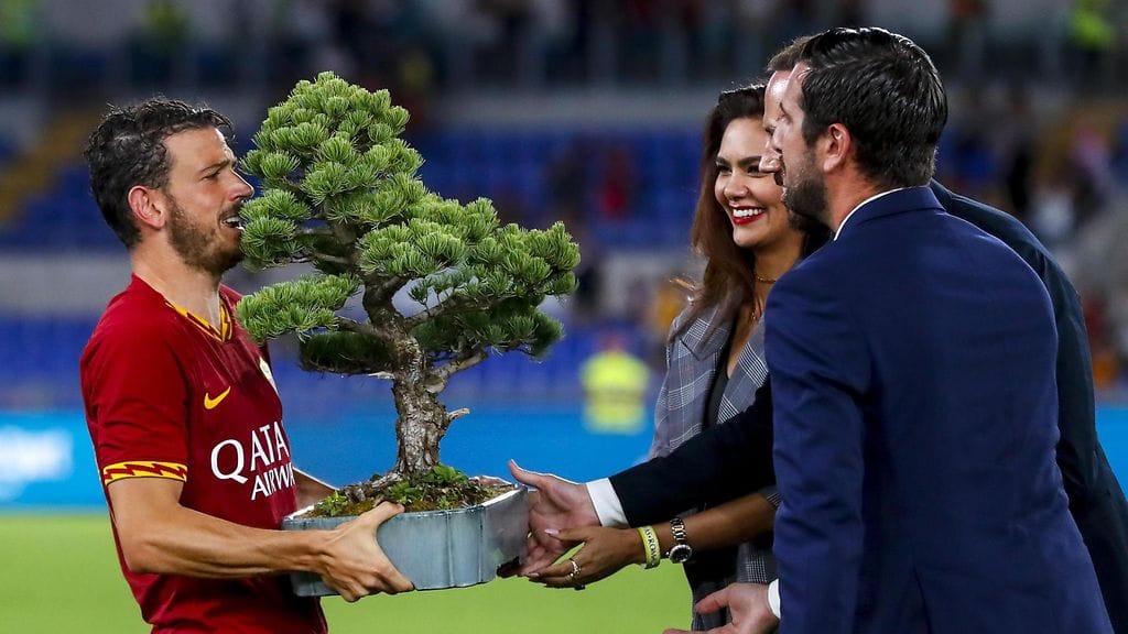 Alessandro Florenzi pääsi nostamaan tavallista erikoisempaa pystiä.