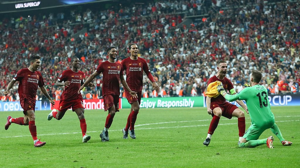 Liverpool on Super Cupin voittaja vuosimallia 2019.