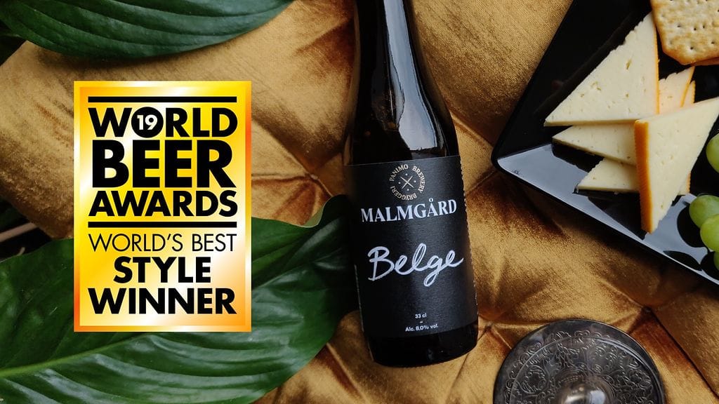Malmgårdin Belge valittiin maailman parhaaksi vahvaksi belgialaistyyliseksi olueksi.