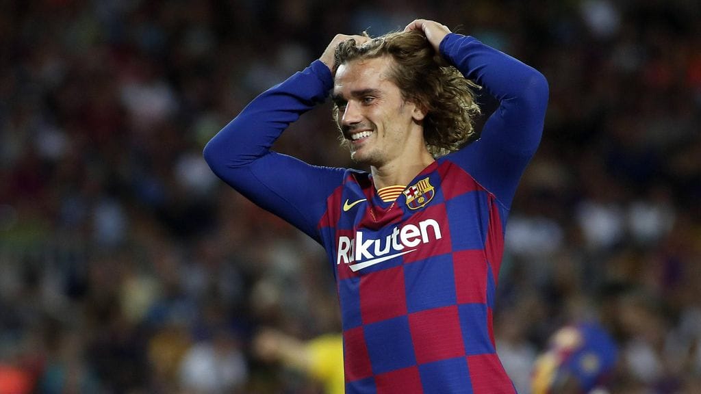 Antoine Griezmann saapui Barcelonasta 120 miljoonan euron siirtosummalla.