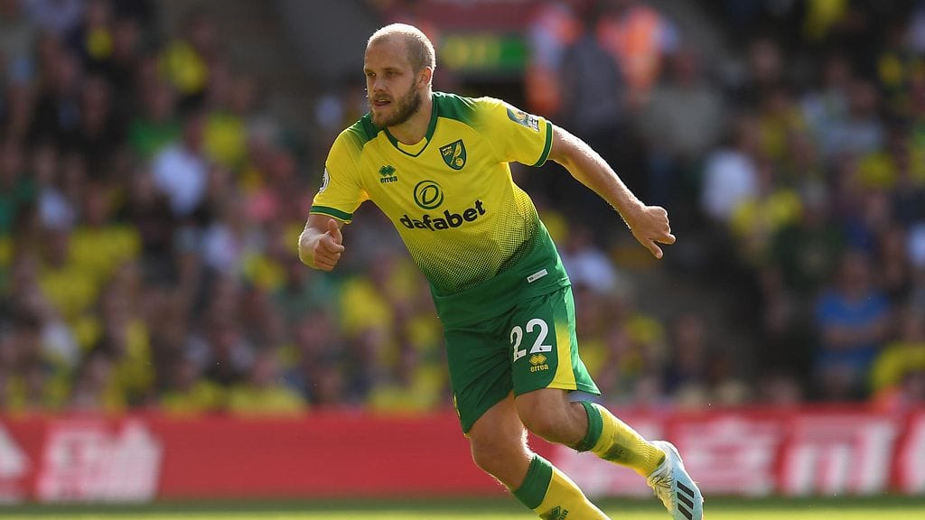 Teemu Pukki on tasoissa Cristiano Ronaldon kanssa Valioliigassa tehdyissä hattutempuissa.