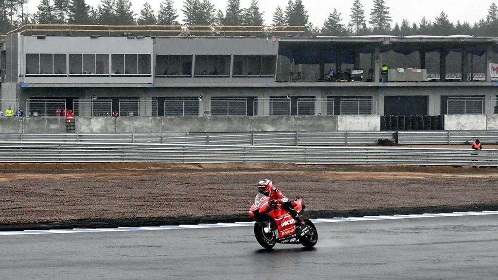 MotoGP testasi KymiRingiä maanantaina.