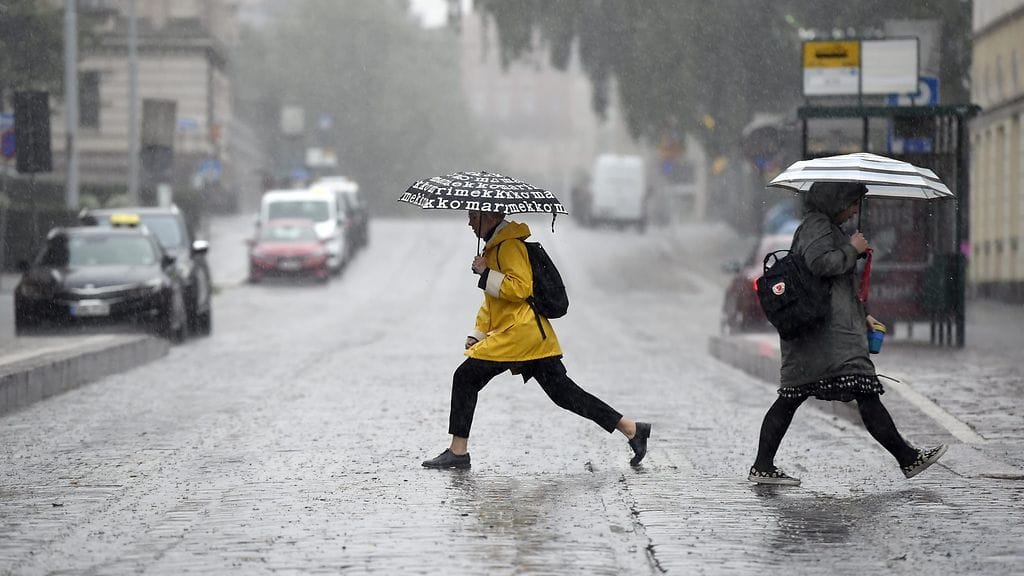 Rankkasade Helsingissä 4.9.2019
