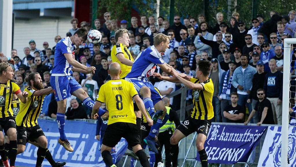 HJK:n voittomaalin Honkaa vastaan puski kulmapotkusta Daniel O'Shaughnessy.