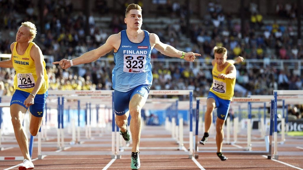 Elmo Lakka aitoi maaotteluvoittoon.